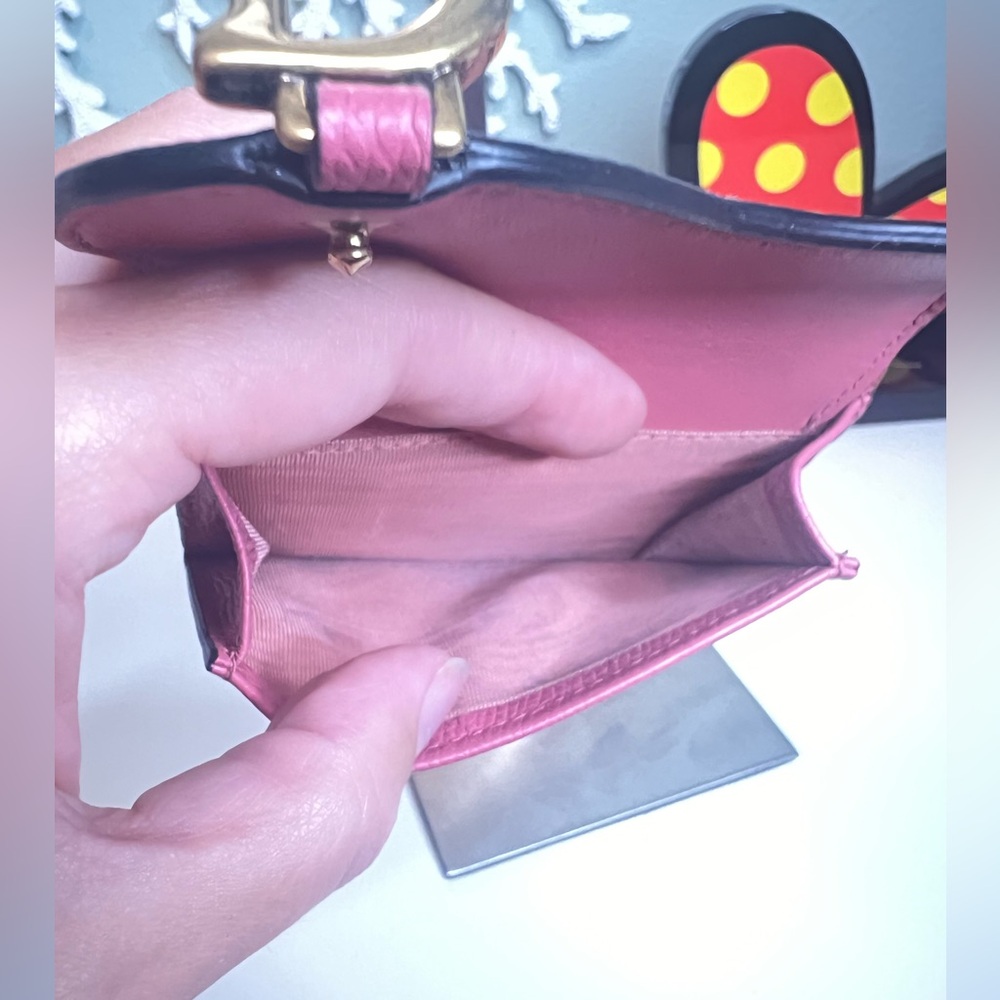 Christian Dior Lotus Saddle Wallet - Picture 5 of 8